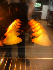 Madeleine in Oven