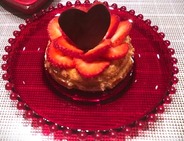 Valentine Strawberry Paris Brest